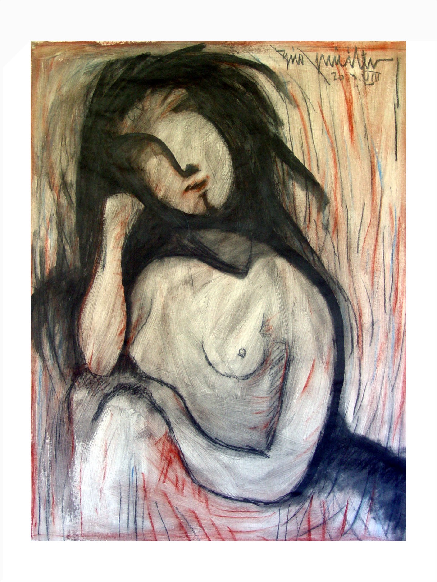 O viajante, 1973 — Óleo sobre tela