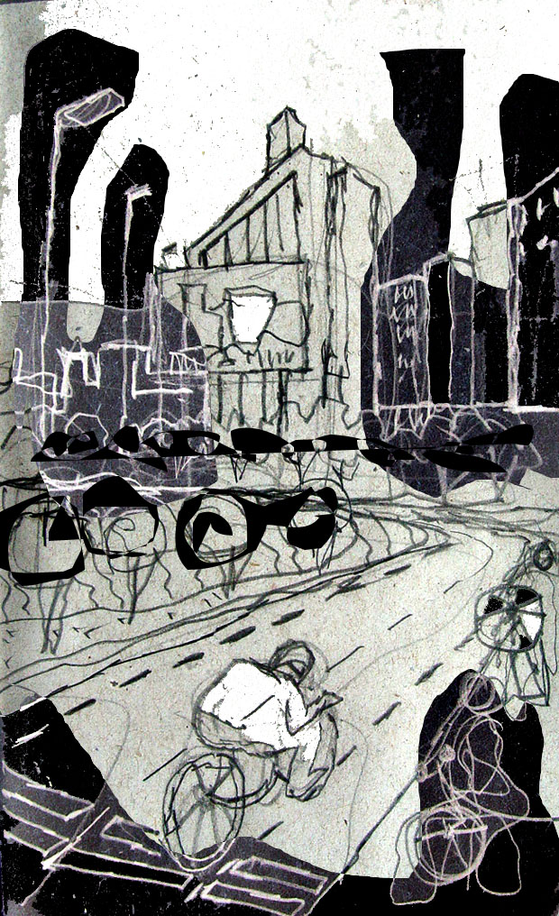 Retrato do crítico, 1970 — Tinta sobre papel